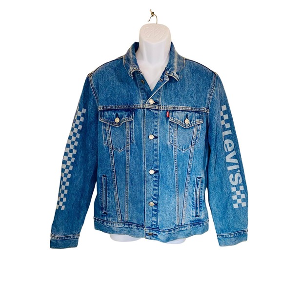 Levi's Other - Levi's Men's Motorcross Legend Trucker Jean Jacket Size Large
